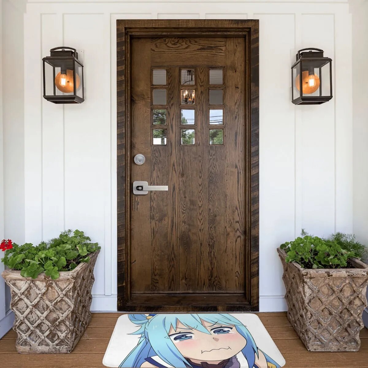 Showcase your love for this hilarious series with our unique Konosuba Aqua Doormat! If you are looking for more Konosuba Merch, We have it all!| Check out all our Anime Merch now!
