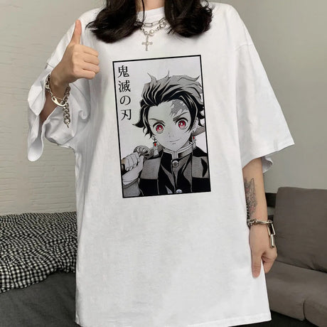 Upgrade your wardrobe with our Demon Slayer Tanjiro Shirt | If you are looking for more Studie Ghibli Merch, We have it all! | Check out all our Anime Merch now!