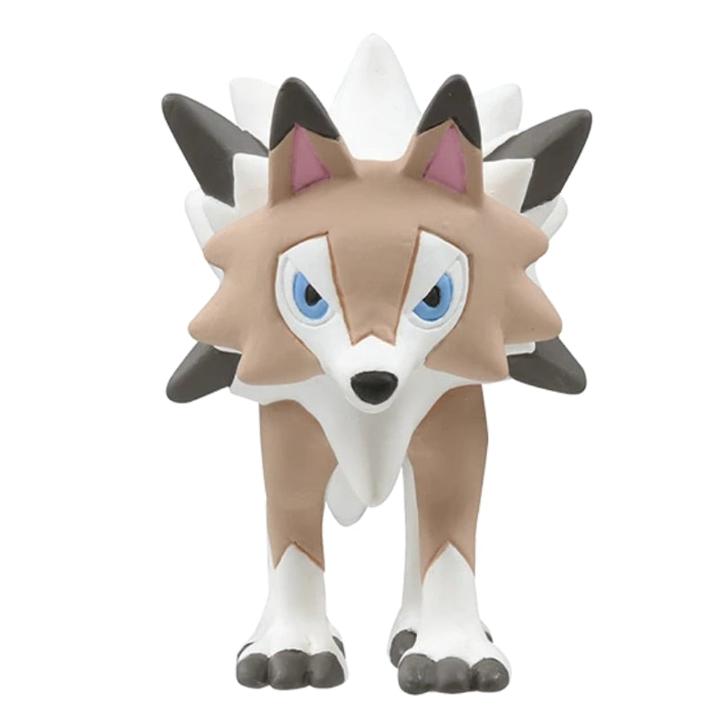 This figurine captures the magic of Lycanroc & Rockruff. If you're looking for more Pokemon merch, we have it all! Check out our anime merch now—free shipping!
