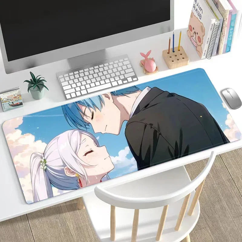 Upgrade your gaming set up with our awesome new Frieren: Beyond Journey's End Enchanted Mousepads | Here at Everythinganimee we have the worlds best anime merch | Free Global Shipping