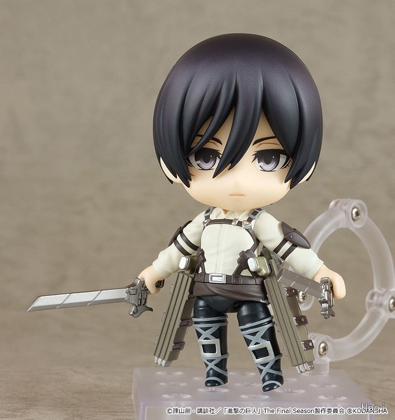 This figurine captures the magic of Mikasa. If you're looking for more Attack On Titan merch, we have it all! Check out our anime merch now—free shipping!