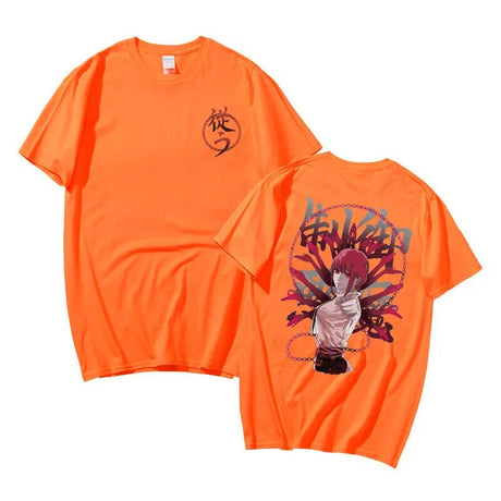 This shirt embodies the spirit of adventure in the world of Chainsaw Man . If you are looking for more Chainsaw Man  Merch, We have it all!| Check out all our Anime Merch now!