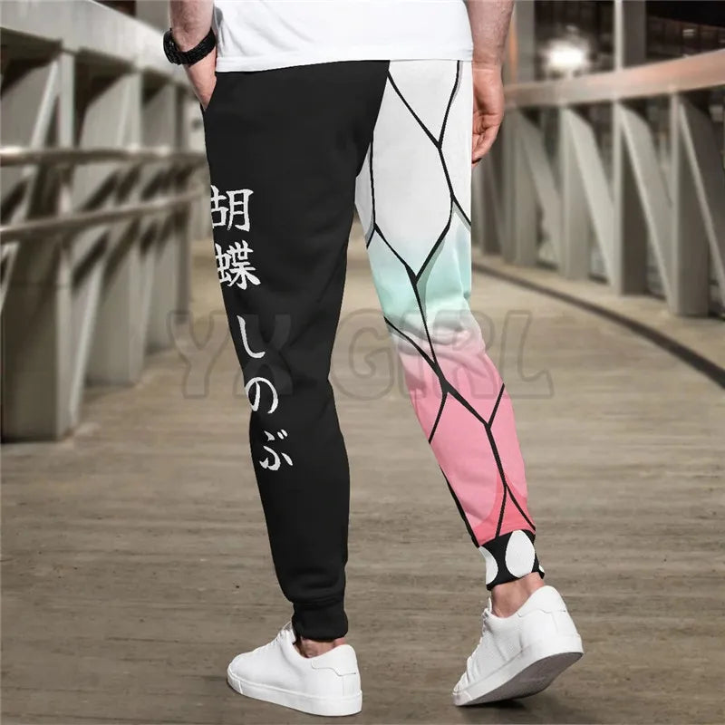 DemonStride - Sports Pants: Unleash the Slayer Within!