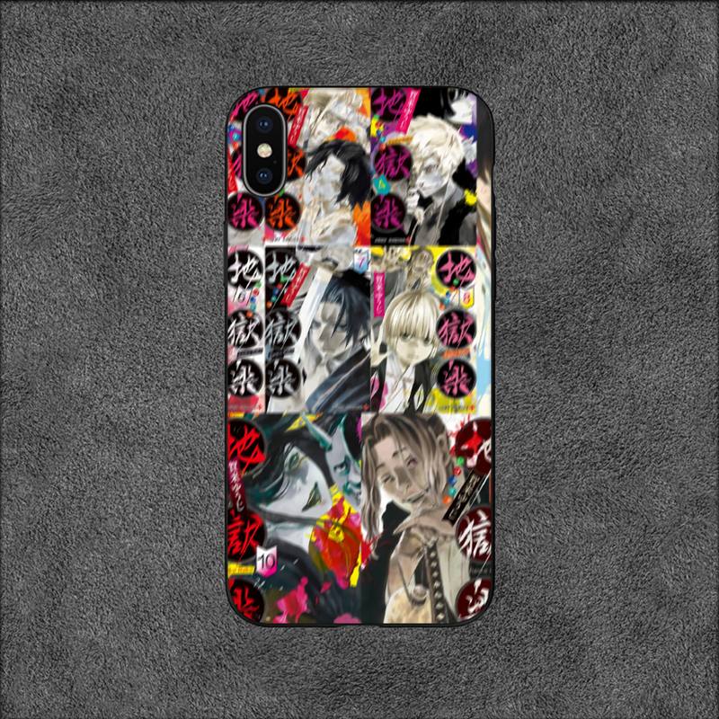 Hell’s Paradise Jigokuraku Phone Case For iPhone 11 12 Mini 13 14 Pro XS Max X 8 7 6s Plus 5 SE XR Shell, everythinganimee