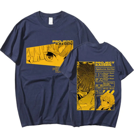 This shirt embodies the spirit of adventure in the world of Demon Slayer. If you are looking for more Demon Slayer Merch, We have it all!| Check out all our Anime Merch now!