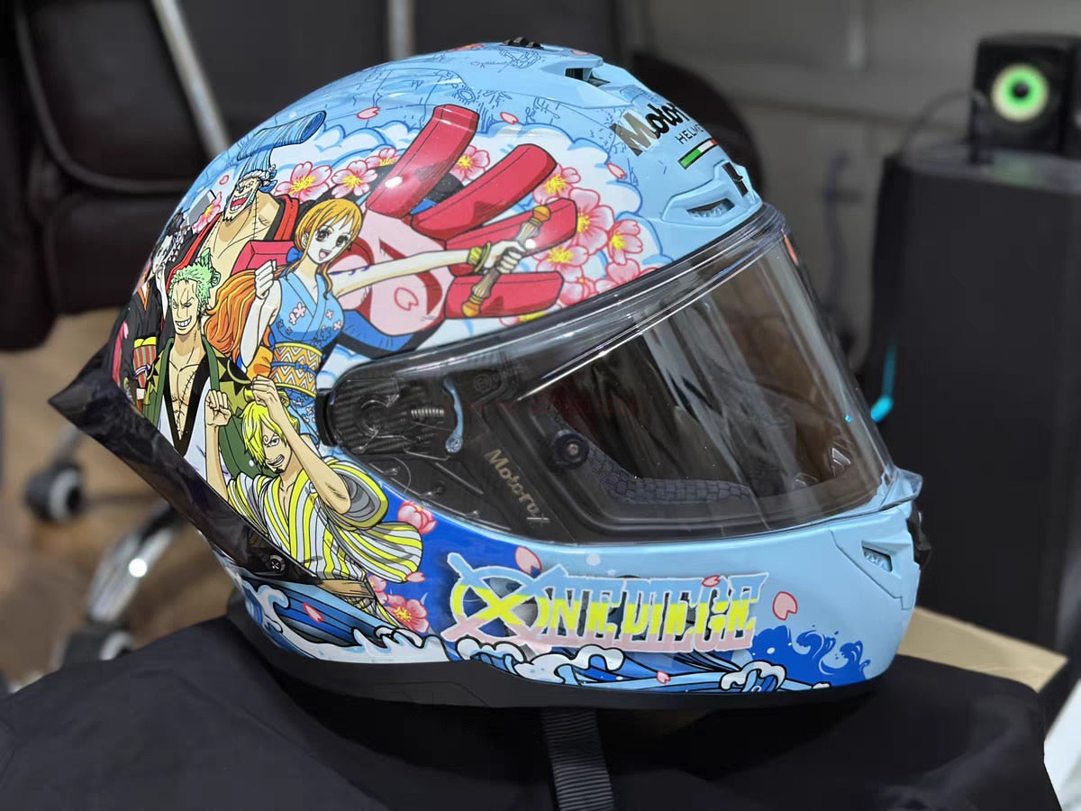 This helmet captures the magic of One Piece. If you're looking for more One Piece merch, we have it all! Check out our anime merch now—free shipping!