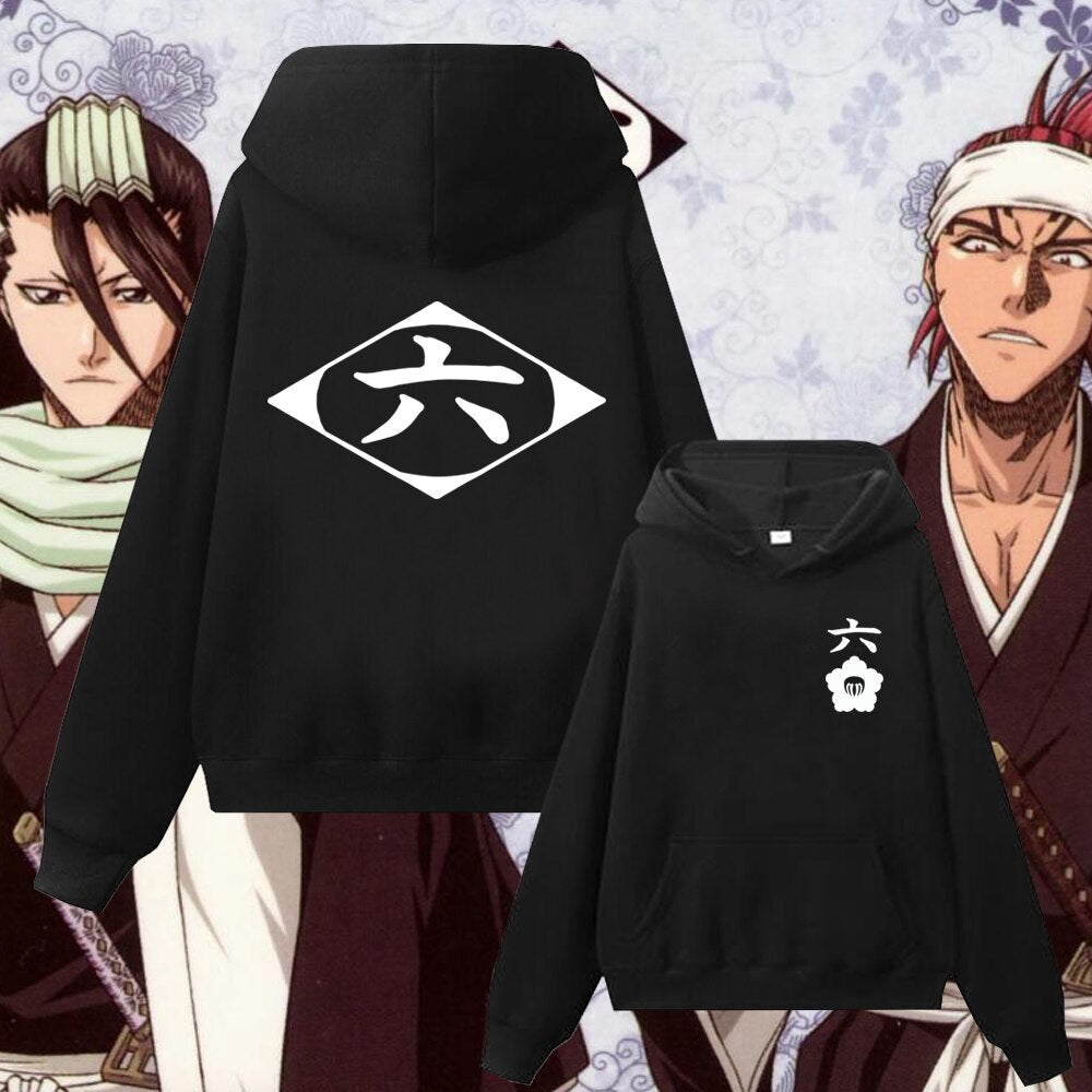 Bleach Captains' Legacy" - Gotei 13 Commemorative Hoodie