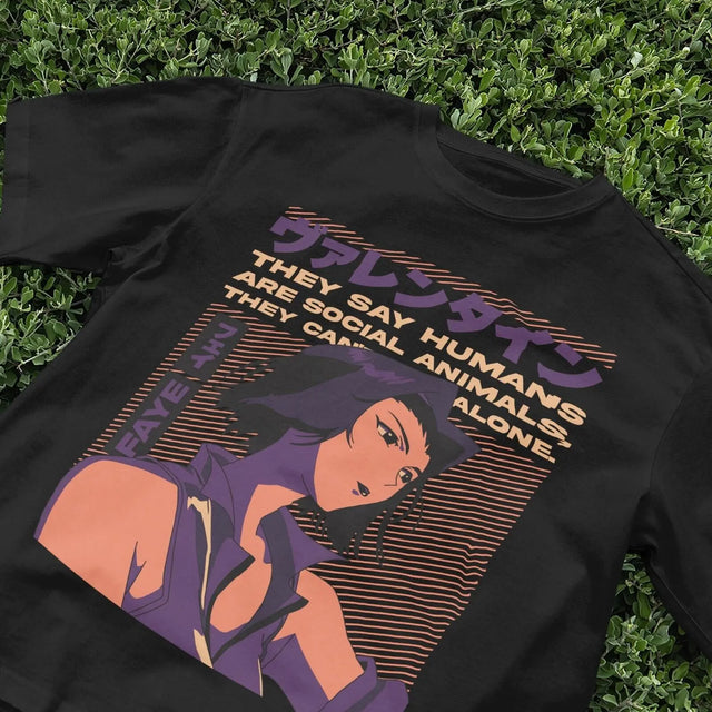 Here at Everythinganimee we have the best anime shirts in the world.
Embrace the spirit of independence with this anime-inspired tee featuring a bold and introspective character. Perfect for fans who appreciate the deeper side of anime storytelling, this shirt captures the essence of solitude and strength.