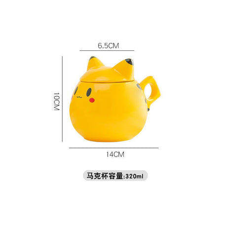 This mug captures the magic of Pikachu. If you're looking for more Pokemon merch, we have it all! Check out our anime merch now—free shipping!