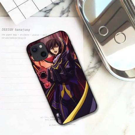 Elevate your phone's style and protection with the Lelouch Lamperouge Phone Case| If you are looking for more Code Geass Merch, We have it all! | Check out all our Anime Merch now!