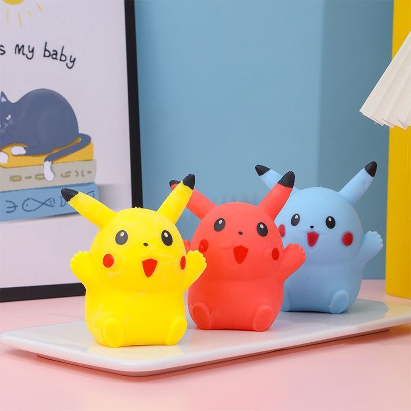 Decompress your stress into Pikachu with our cute Pikachu Stress Ball! | If you are looking for more Pokemon Merch, We have it all!| Check out all our Anime Merch now!
