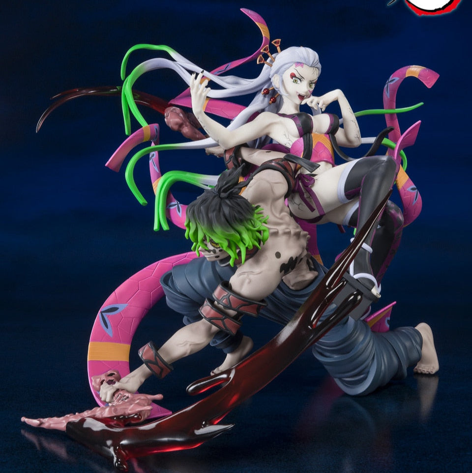 This figurine captures the magic of Daki & Gyutaro. If you're looking for more Demon Slayer merch, we have it all! Check out our anime merch now—free shipping!