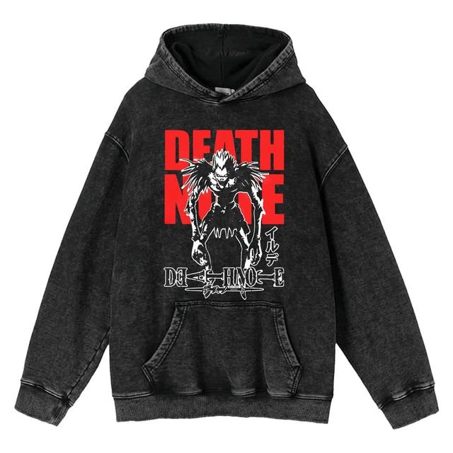 This hoodie shows the spirit of the world of Death Note. If you are looking for more Death Note Merch, We have it all!| Check out all our Anime Merch now!-Free shipping