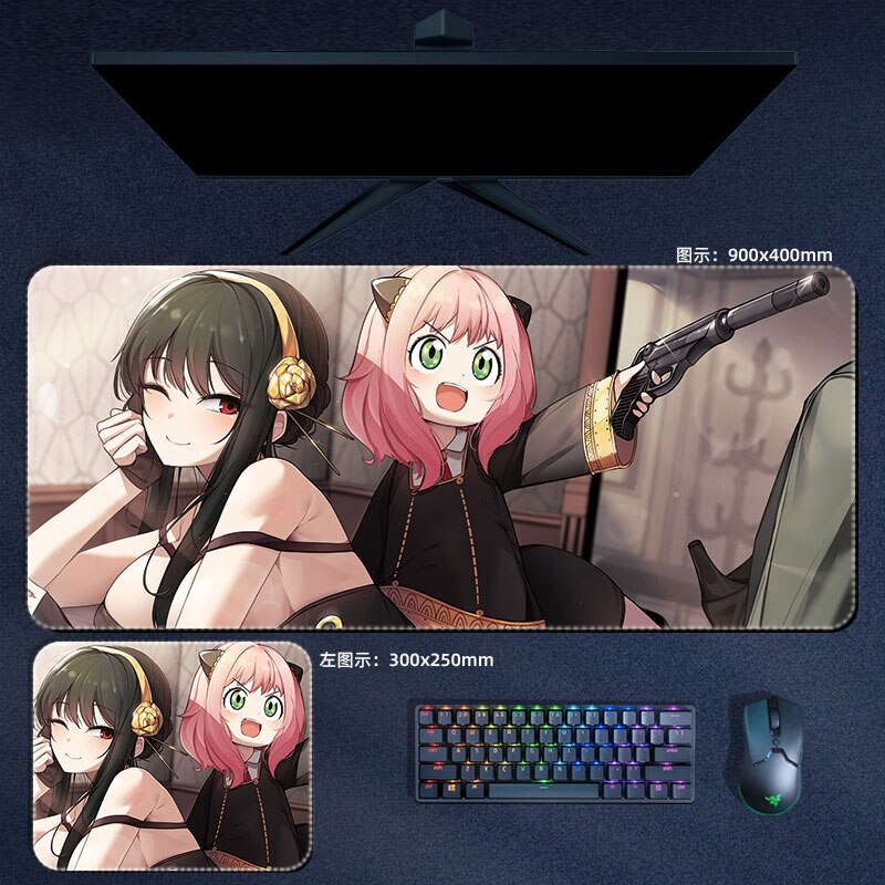 Kawaii Spy X Family Mouse Pads