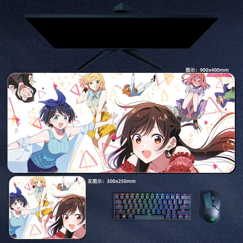 Rent A Girlfriend Mouse Pads