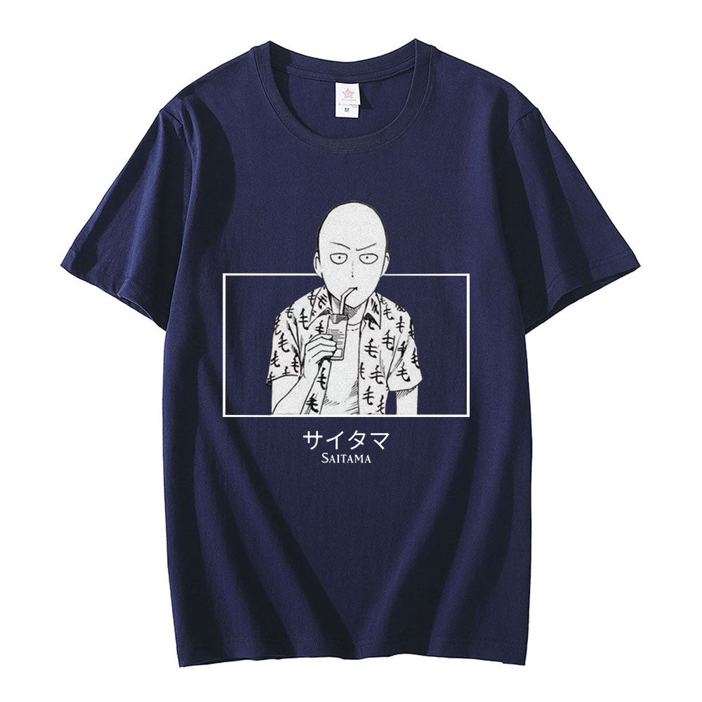 This tee captures the magic of Saitama. If you're looking for more One Punch Man merch, we have it all! Check out our anime merch now—free shipping!