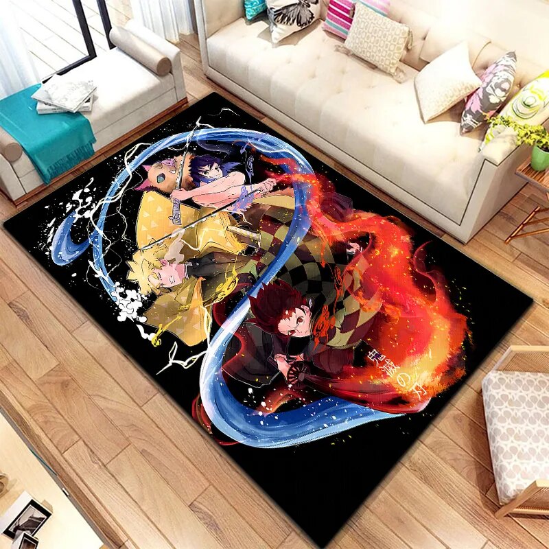 This unisex floor mat brings the fearless spirit of Demon Slayer into any space. If you are looking for more Demon Slayer Merch, We have it all!| Check out all our Anime Merch now!