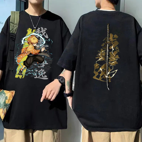 This shirt embodies the spirit of adventure in the world of Demon Slayer. If you are looking for more Demon Slayer Merch, We have it all!| Check out all our Anime Merch now!
