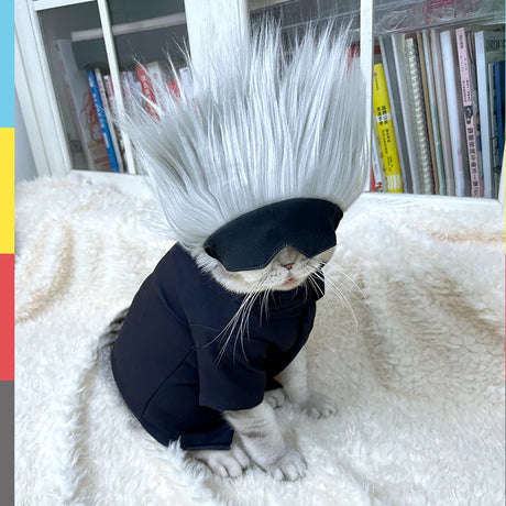 Let your pet immerse themselves in world of cursed spirits & sorcery by becoming Gojo. If you are looking for more Jujutsu Merch,We have it all!| Check out all our Anime Merch now!