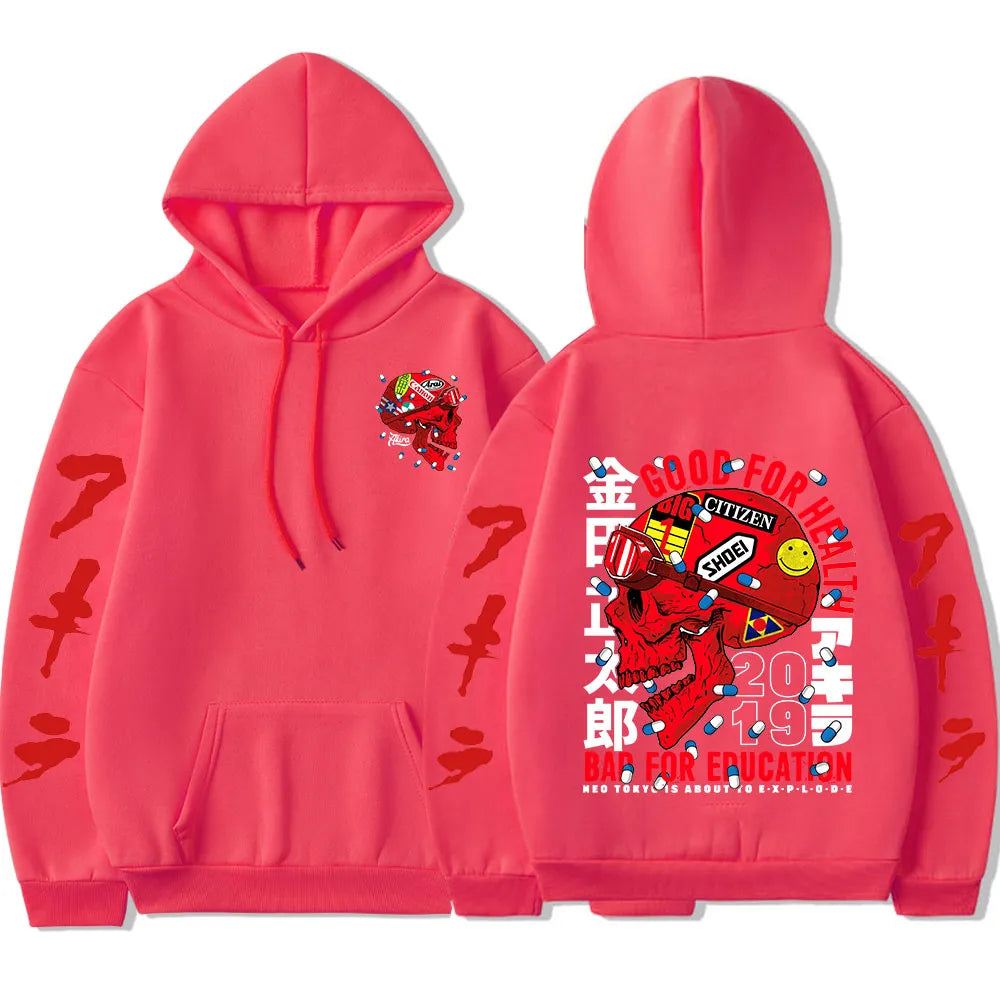 This hoodies captures the magic of Shotaro. If you're looking for more Neo Tokyo Akira merch, we have it all! Check out our anime merch now—free shipping!