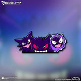 Rev up your style with the Pokemon Gengar Car Sticker Set - Unleash the Coolness!