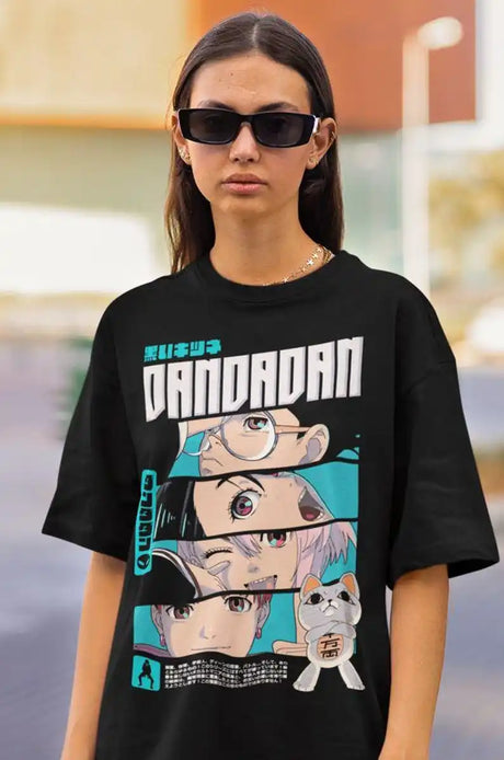 Immerse yourself in this striking Dandadan Tee, perfect for anime fans Looking for more Dandadan merch? Explore our full collection of anime merch now!