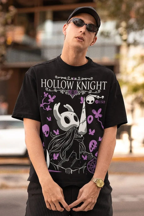 This tee captures the magic of Hornet. If you're looking for more Hollow Knight merch, we have it all! Check out our anime merch now—free shipping!