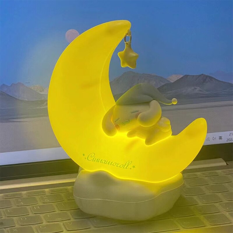 Kawaii Sanrio Moon Night Light