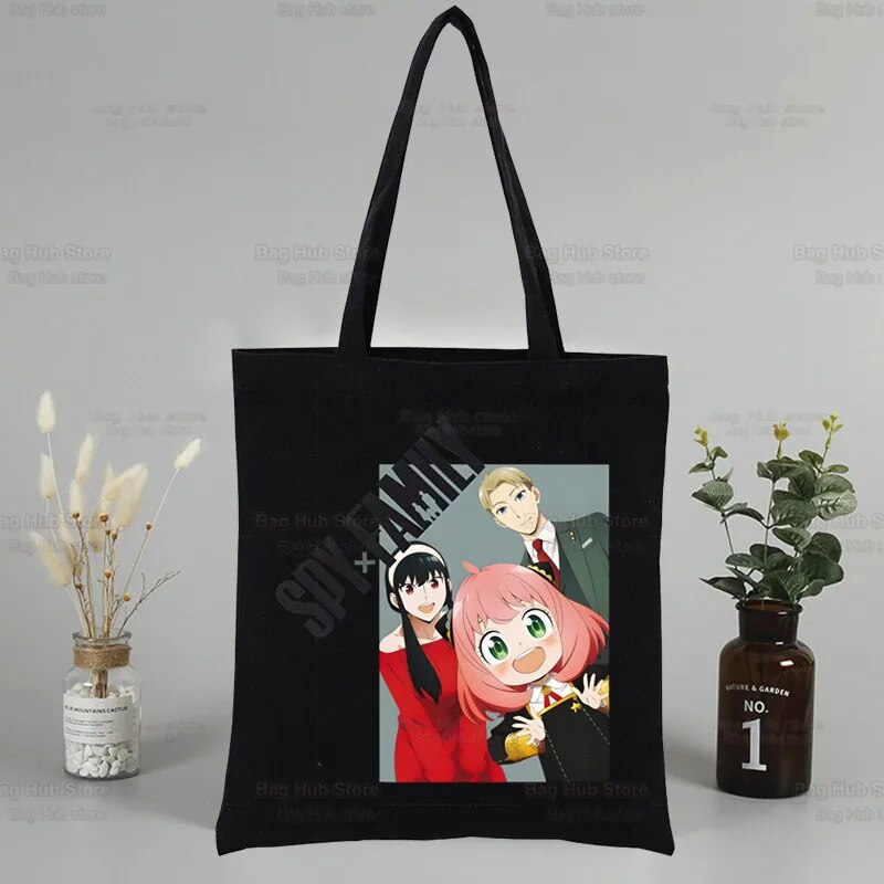 This canvas bag is a labor of love, to capture love of your anime characters. If you are looking for more Spy X Family  Merch, We have it all! | Check out all our Anime Merch now!