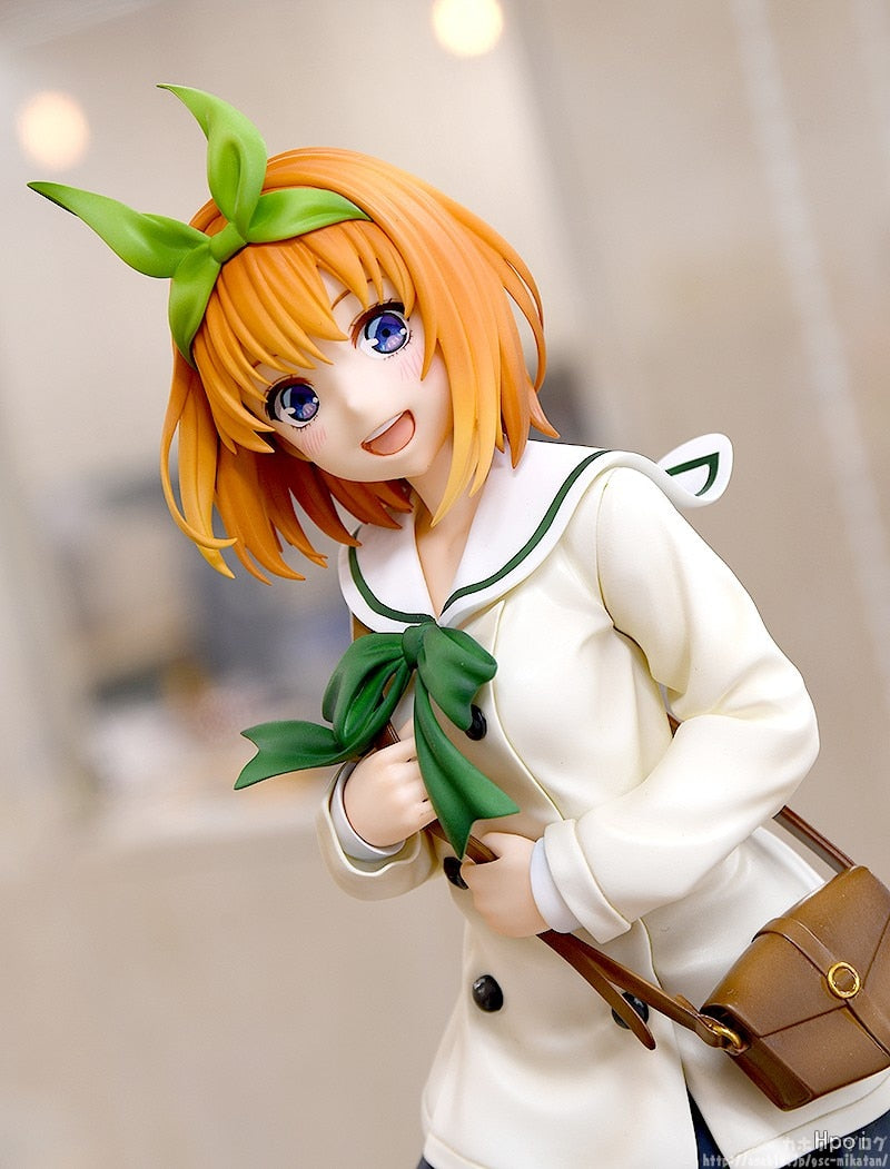 This figurine captures the magic of Yotsuba. If you're looking for more The Quintessential merch, we have it all! Check out our anime merch now—free shipping!