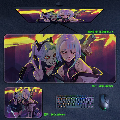 This mousepad captures the magic of Cyberpunk Edgerunners. Want more merch? We’ve got it all—check out our anime store now with free shipping!