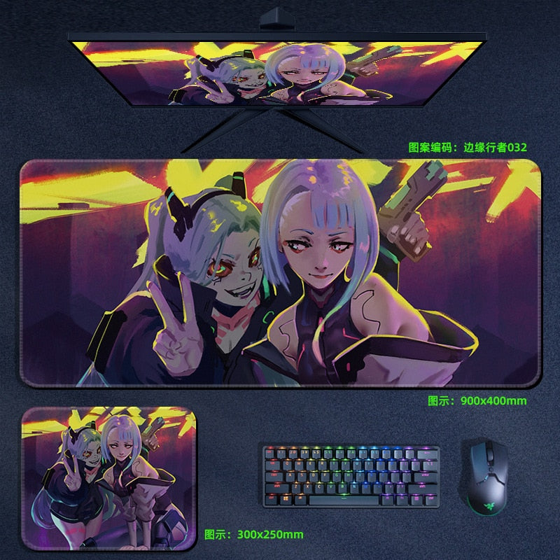 This mousepad captures the magic of Cyberpunk Edgerunners. Want more merch? We’ve got it all—check out our anime store now with free shipping!