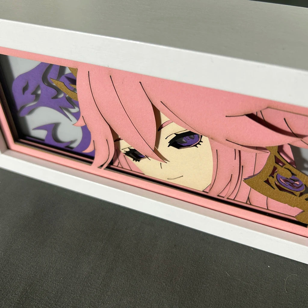 This light box brings the allure of Inazuma's shrine maiden into your home. If you are looking for more Genshin Impact Merch, We have it all! | Check out all our Anime Merch now!