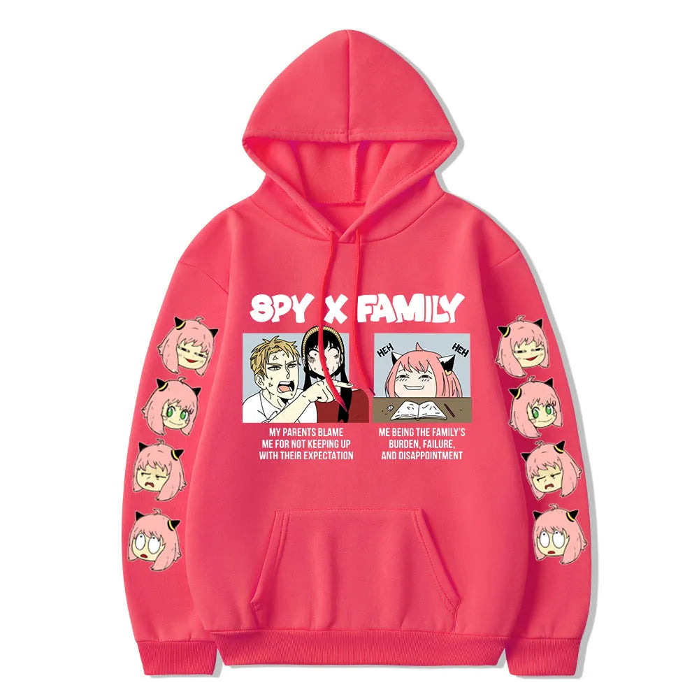 Upgrade your style with our kawaii Spy X Fam-Meme Hoodies  | If you are looking for more Spy X Family Merch, We have it all! | Check out all our Anime Merch now!