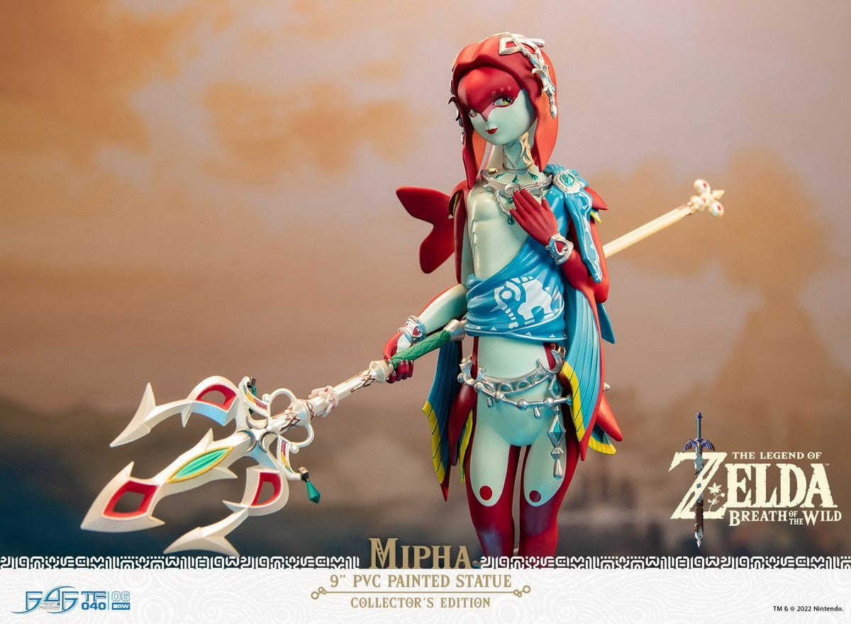 This figurine captures the magic of Mipha. If you're looking for more The Legend of Zelda merch, we have it all! Check out our anime merch now—free shipping!