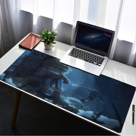 This mousepad captures the magic of Made in Abyss. If you're looking for more Made in Abyss merch, we have it all! Check out our anime merch now—free shipping!