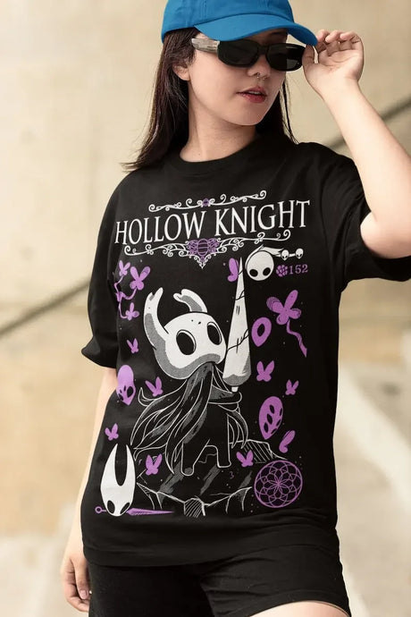 This tee captures the magic of Hornet. If you're looking for more Hollow Knight merch, we have it all! Check out our anime merch now—free shipping!