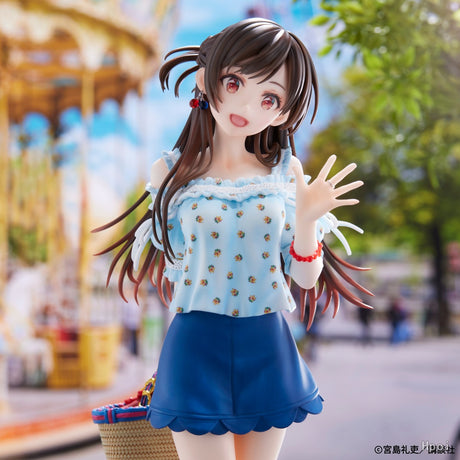 This figurines immerse Chizuru a dynamic pose that reflects her lively personality. If you are looking for more Rent-A-Girlfriend Merch, We have it all! | Check out all our Anime Merch now!