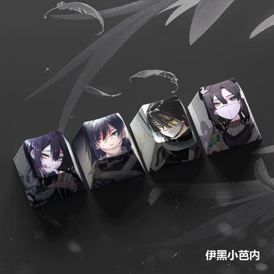 4-Piece Demon Slayer Keycaps Set