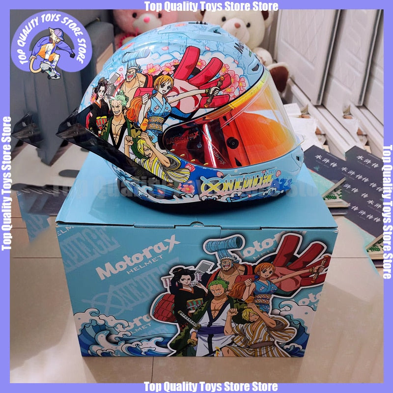 This helmet captures the magic of One Piece. If you're looking for more One Piece merch, we have it all! Check out our anime merch now—free shipping!