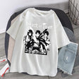 This shirts captures the magic of AOT Trio Tee. If you're looking for more Attack on Titan merch, we have it all! Check out our anime merch now—free shipping!