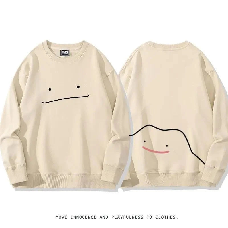 Upgrade your look with our new Poke-Comfort Khaki Crew Neck Sweatshirt Series | Here at Everythinganimee we have the worlds best anime merch | Free Global Shipping