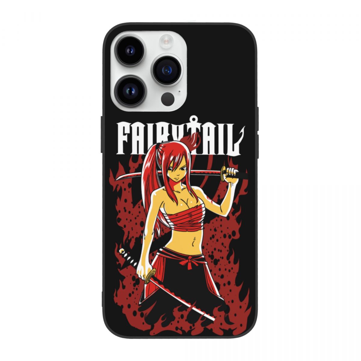 This phone case captures the magic of Erza. If you're looking for more Fairy Tail merch, we have it all! Check out our anime merch now—free shipping!