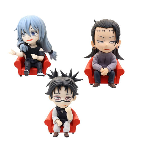 This figurine captures the magic of Jujutsu Kaisen. If you're looking for more Jujutsu Kaisen merch,we have it all! Check out our anime merch now—free shipping!