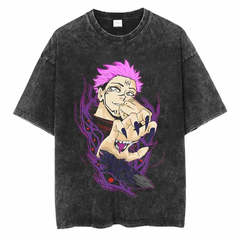 This tee captures the magic of Jujutsu Kaisen. If you're looking for more Jujutsu Kaisen merch, we have it all! Check out our anime merch now—free shipping!