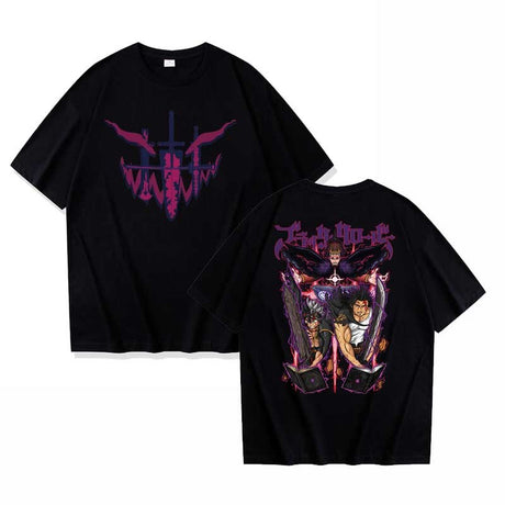This tees captures the magic of Asta & Yami. If you're looking for more Black Clover merch, we have it all! Check out our anime merch now—free shipping!