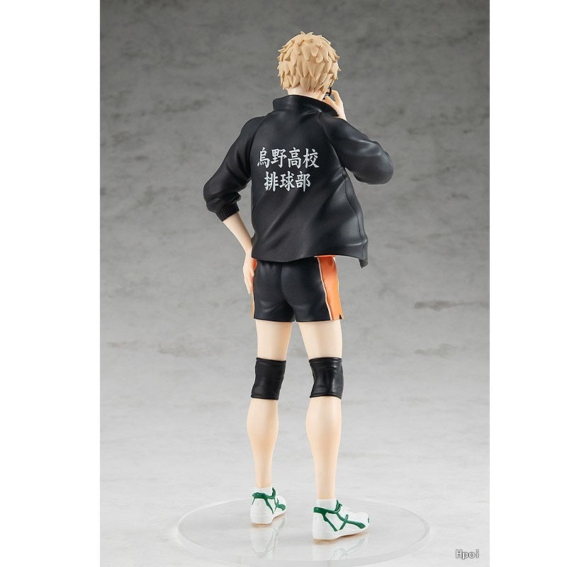 This figurine captures the magic of Kei Tsukishima. If you're looking for more Haikyuu!! merch, we have it all! Check out our anime merch now—free shipping!