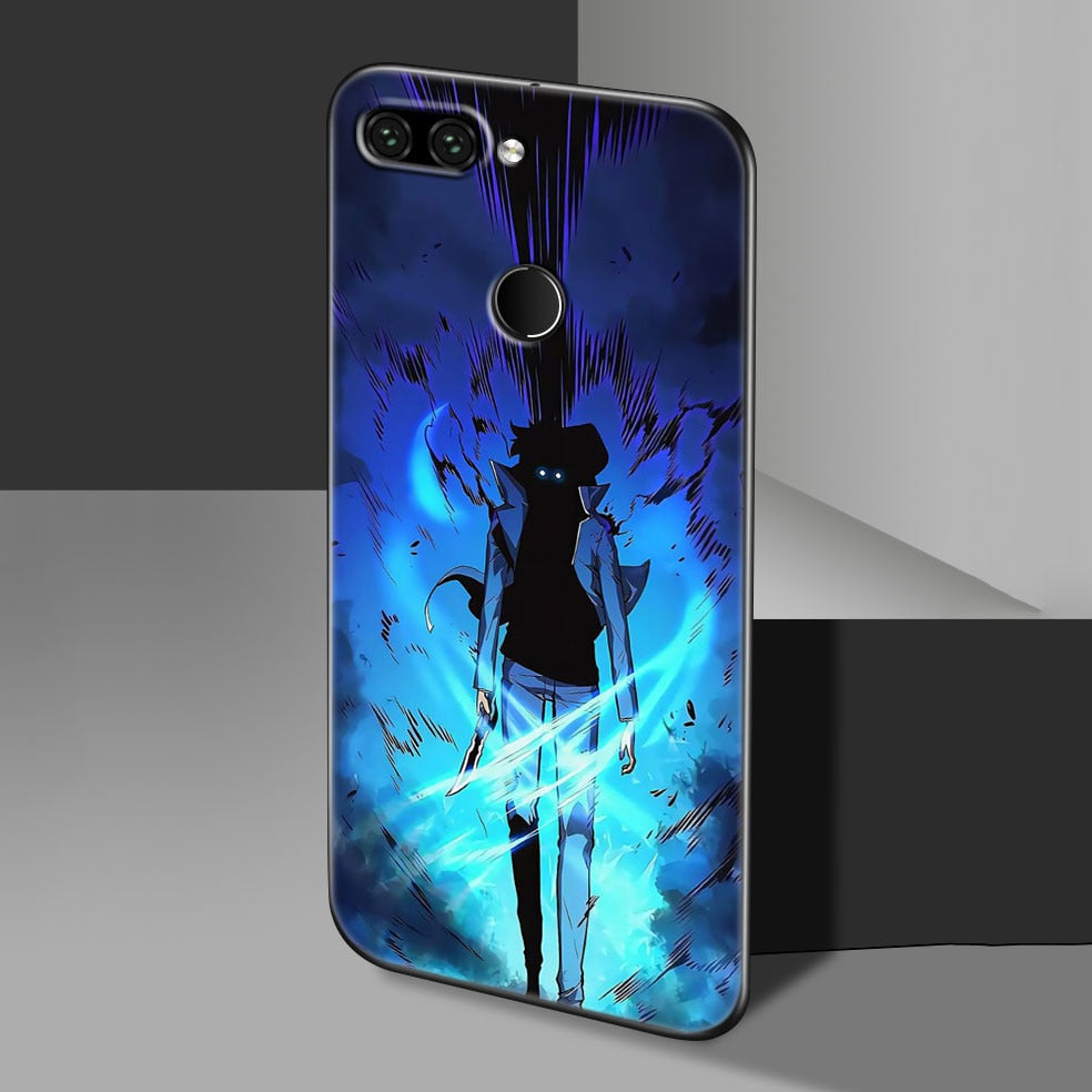 Anime Solo Leveling Case For Honor X6 4G X7 4G X8 X9 4G 5G Huawei Y9 Y7 Y5 Y6 Y7 Y8 A S P Prime 2018 2019 2020 Black Soft Cover, everythinganimee