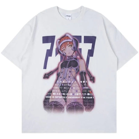This shirt captures the magic of Mari Makinami. If you're looking for more Evangelion merch, we have it all! Check out our anime merch now—free shipping!