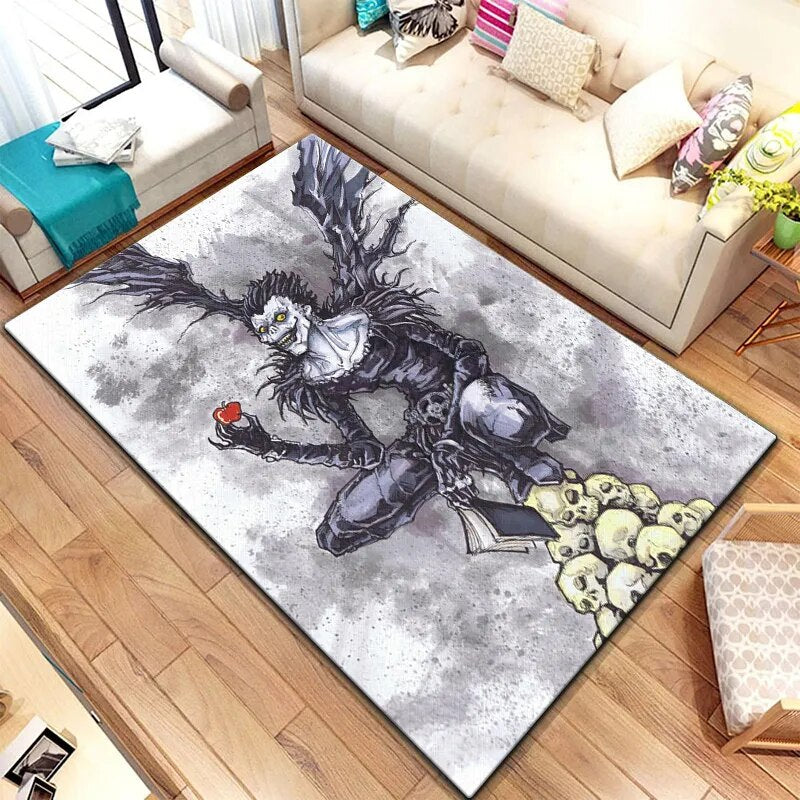 Upgrade & Customize you favorite space with out new Death Note characters Carpet| If you are looking for more Death Note Merch, We have it all! | Check out all our Anime Merch now!